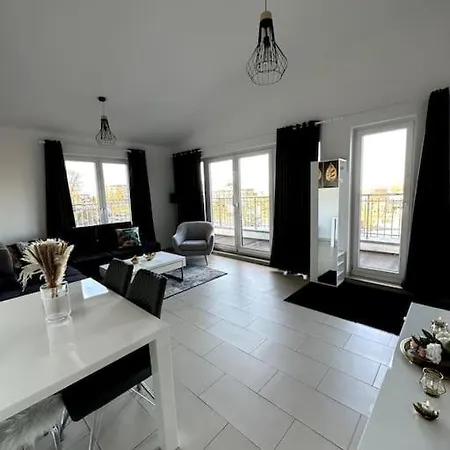 Modernes Penthouse Mit Terrasse Am Stader Hafen